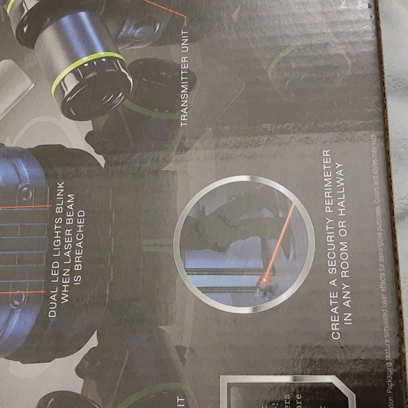 Sharper Image Spy Series Secret Laser Shield Game (Open Box) - Picture 9 of 16